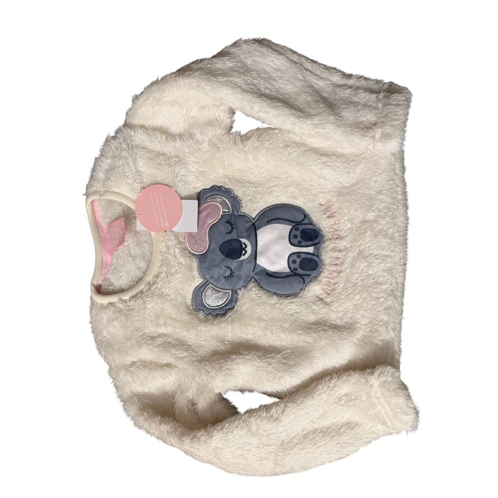Dots & Dreams XXS4/5 Fuzzy Pajama Set